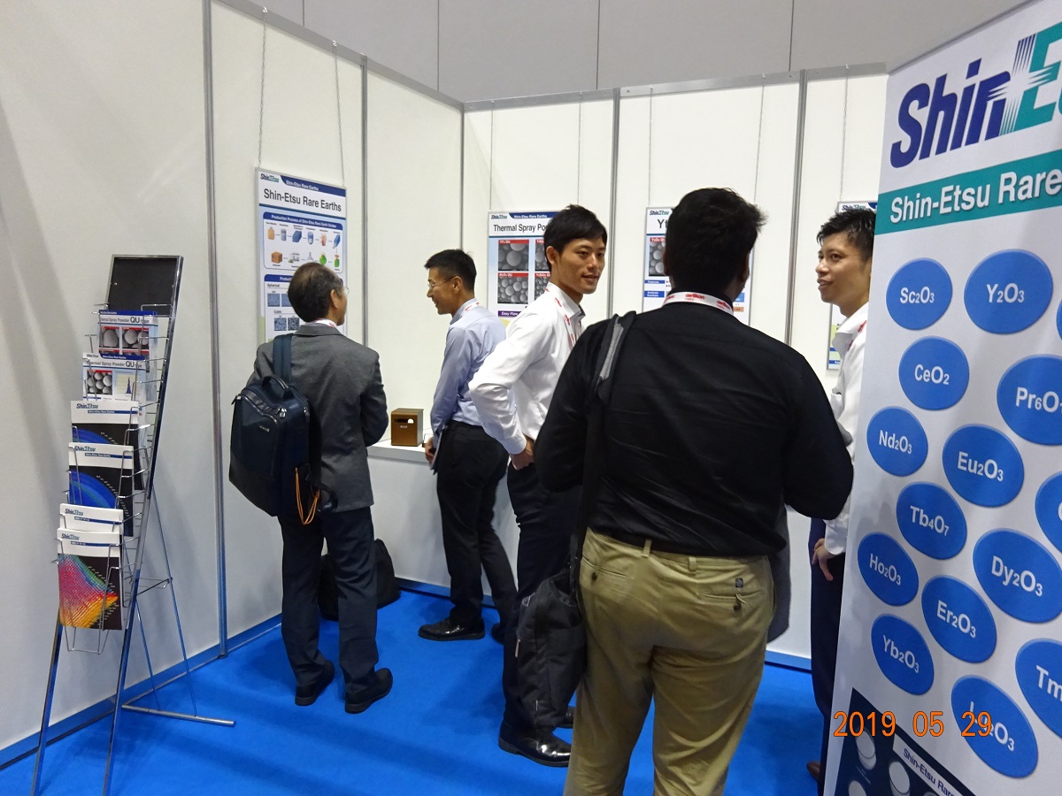 Shin-Etsu Chemical Co., Ltd. exhibition booth