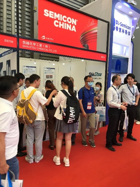 Shin-Etsu Chemical Co., Ltd. exhibition booth